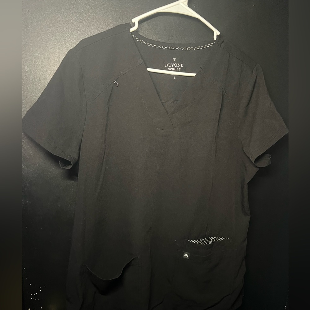 Black Scrub Top